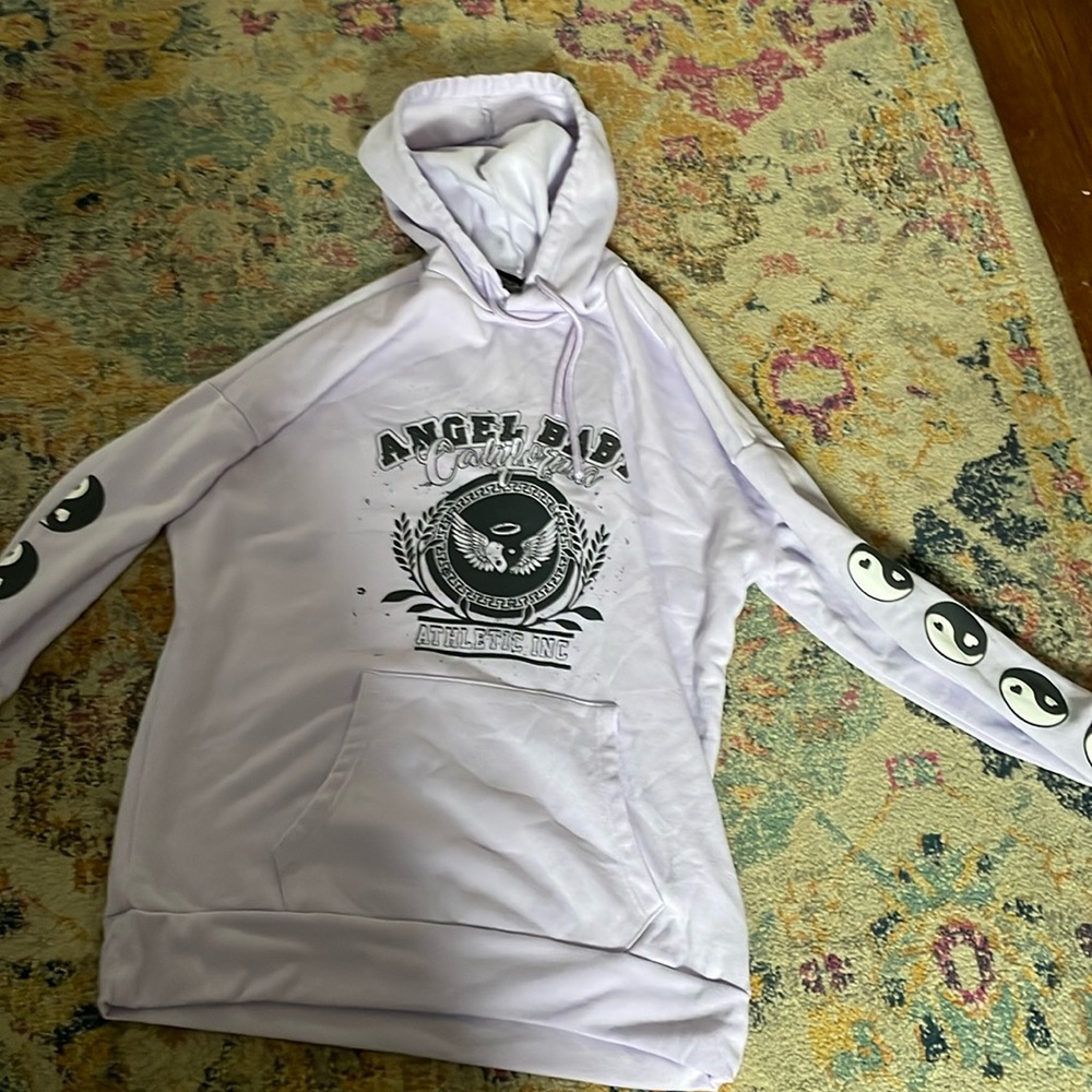 Purple hoodie